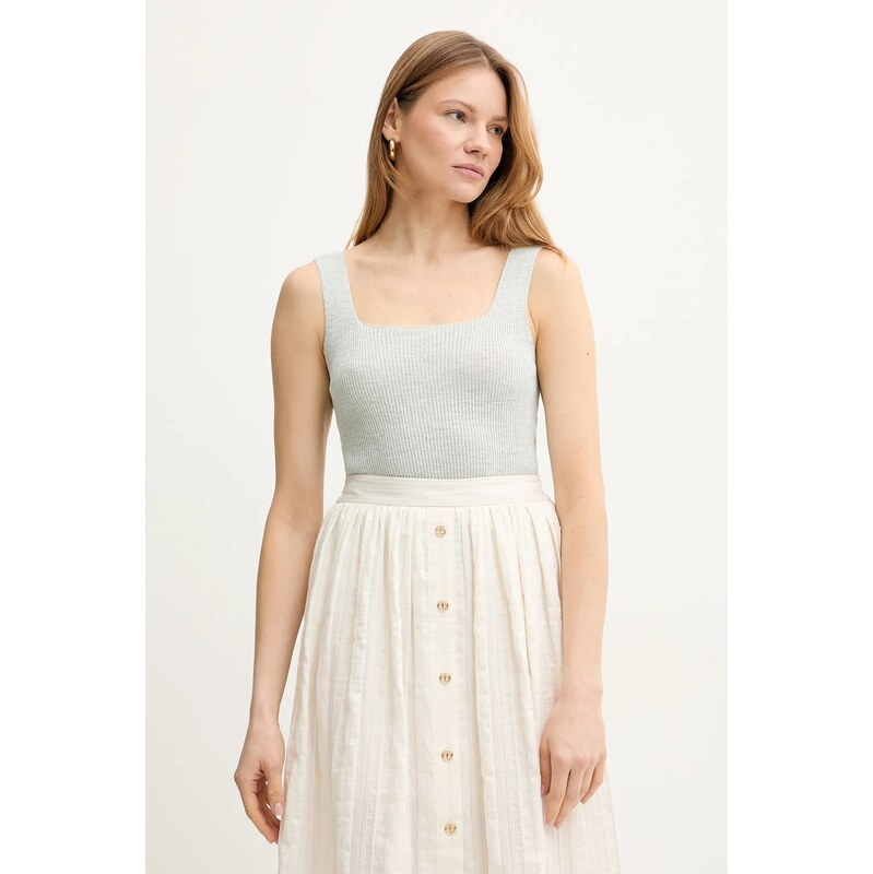 Top s příměsí lnu Twinset 110537164
