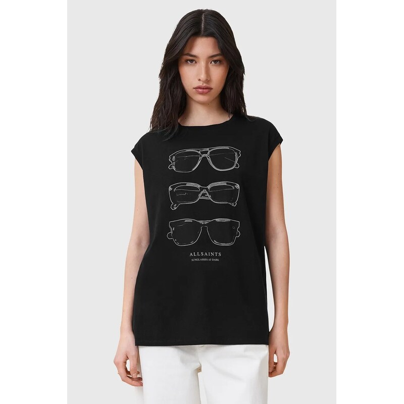 AllSaints Bavlněný top AllSaints SUNNIES
