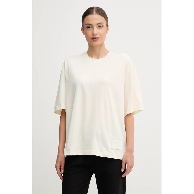 Bavlněné tričko EA7 Emporio Armani 110538944