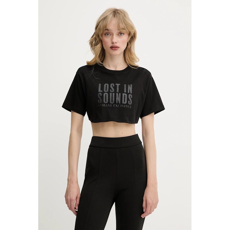 Bavlněné tričko Armani Exchange
