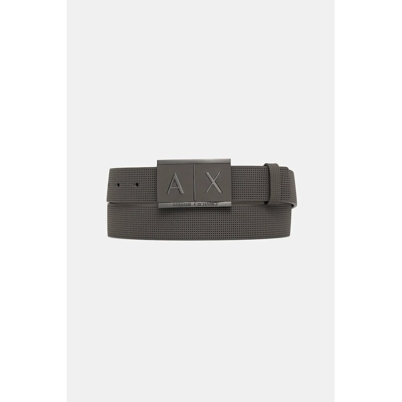 Armani Exchange pánský kožený pásek