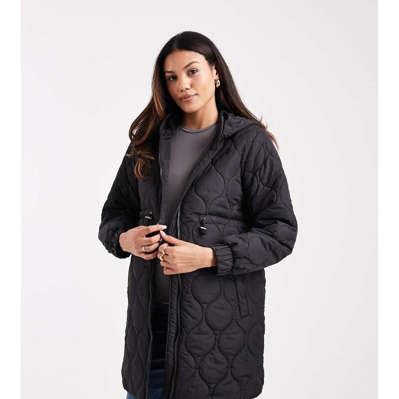 Mama.licious Mamalicious Maternity 3-in-1 onion quilted jacket with 109381004