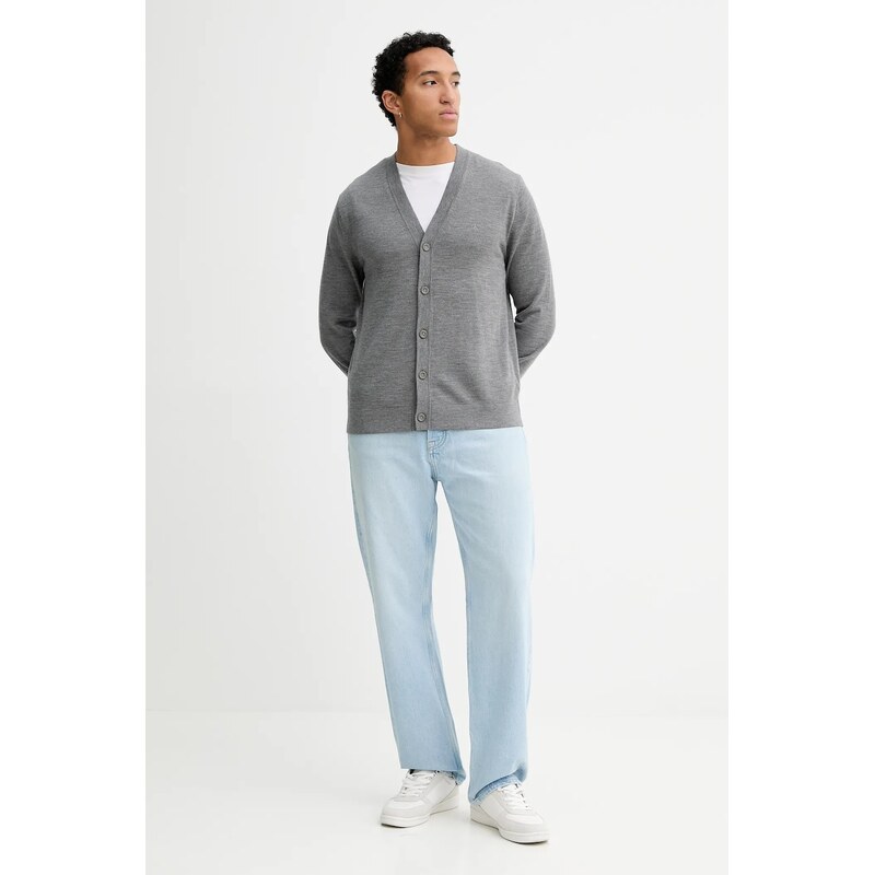 Vlněný kardigan Calvin Klein