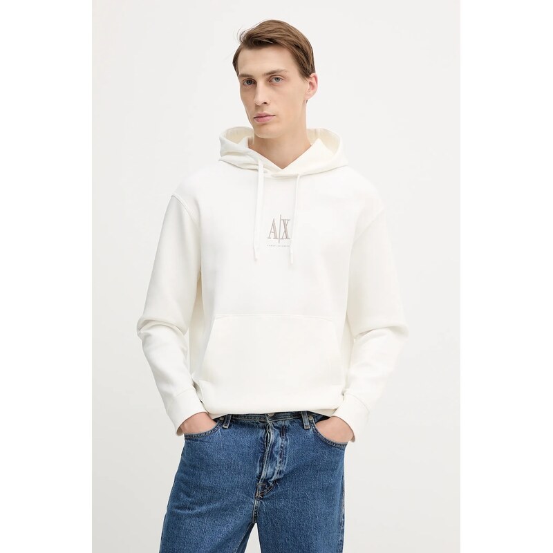 Armani Exchange mikina s kapucí pánská s bavlnou 107676585