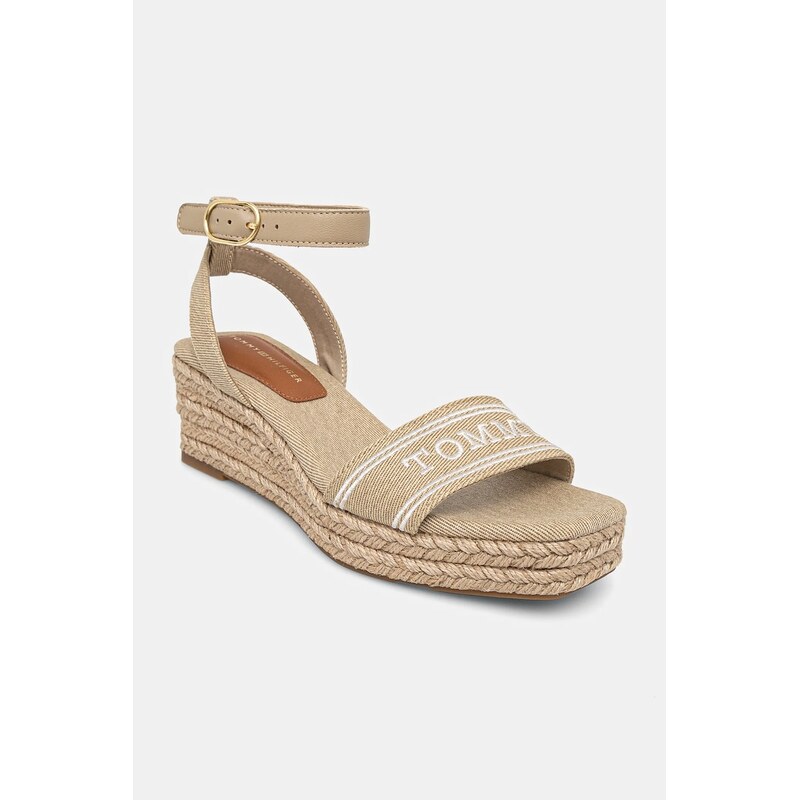 Sandály Tommy Hilfiger TOMMY HILFIGER ESPAD MID WEDGE 105253080
