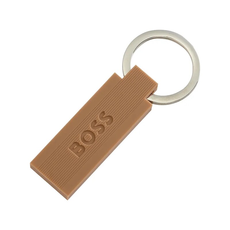 BOSS Přívěsek na klíče BOSS Edge Iconic Camel