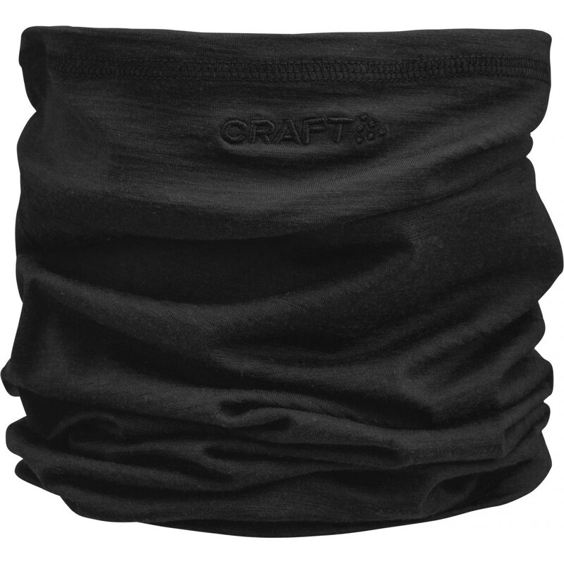 Funkční merino nákrčník CRAFT Essence Wool - černá 117114653