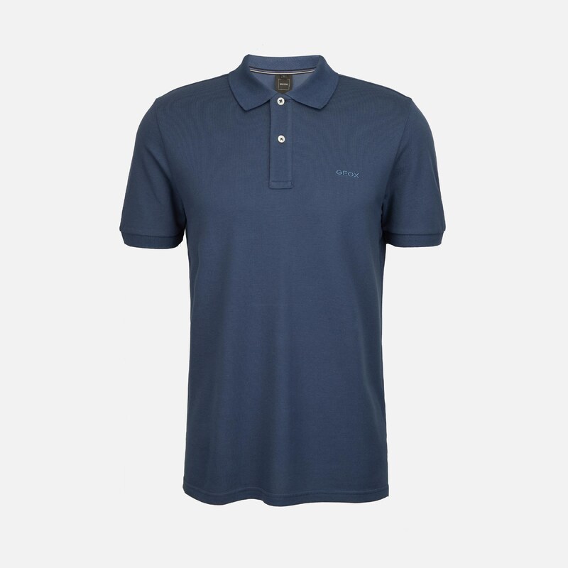 Tmavě modré pánské polotričko Geox Polo - Pánské