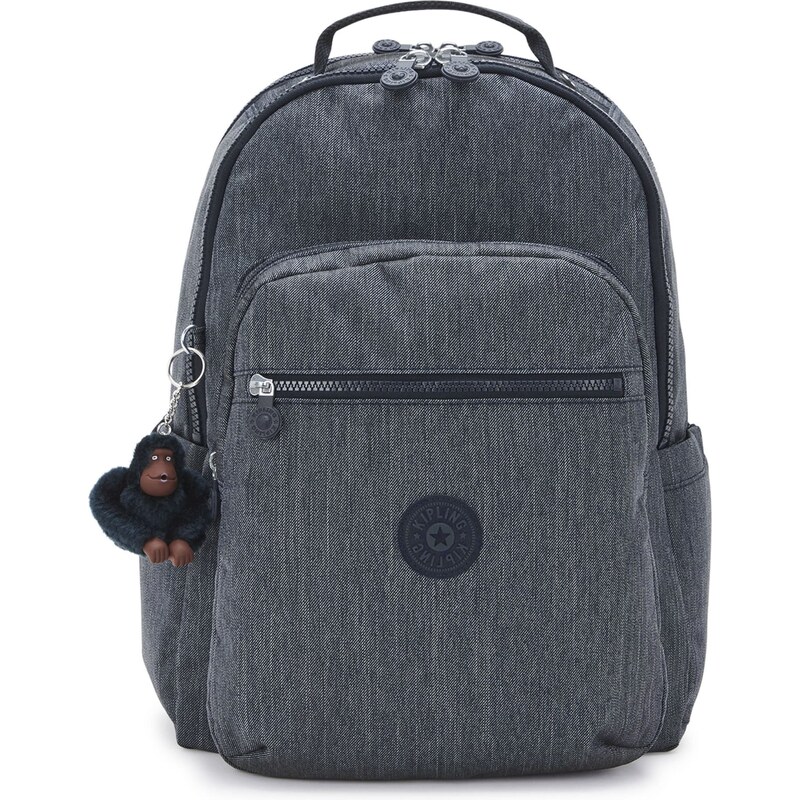KIPLING Batoh Seoul světle šedá / tmavě šedá