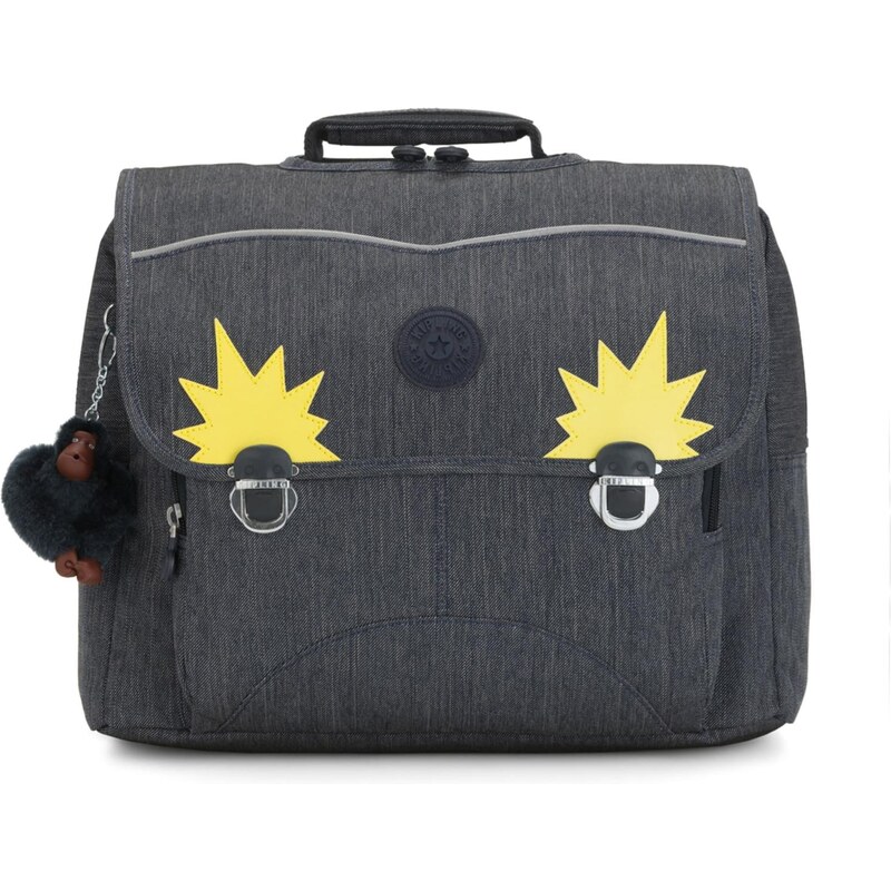 KIPLING Batoh Iniko marine modrá / žlutá