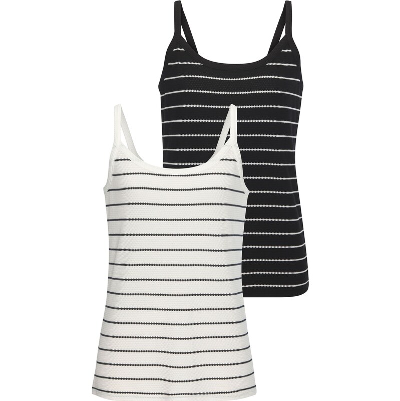 VIVANCE Top černá / bílá 109384874