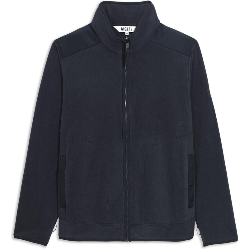 AIGLE Fleecová mikina marine modrá 109385249
