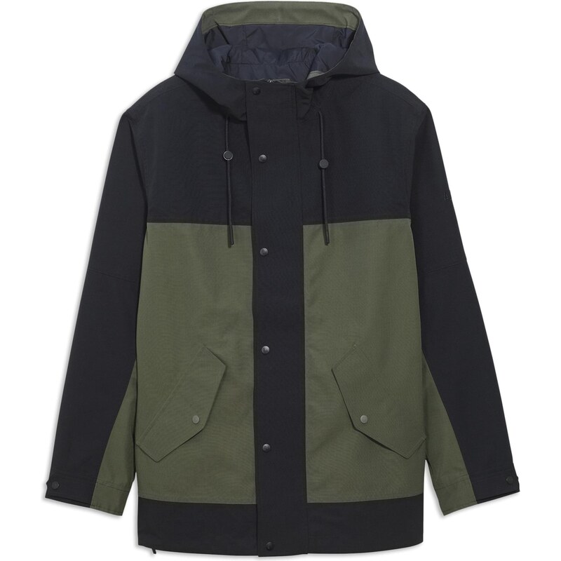 AIGLE Přechodná bunda olivová / černá 109385264