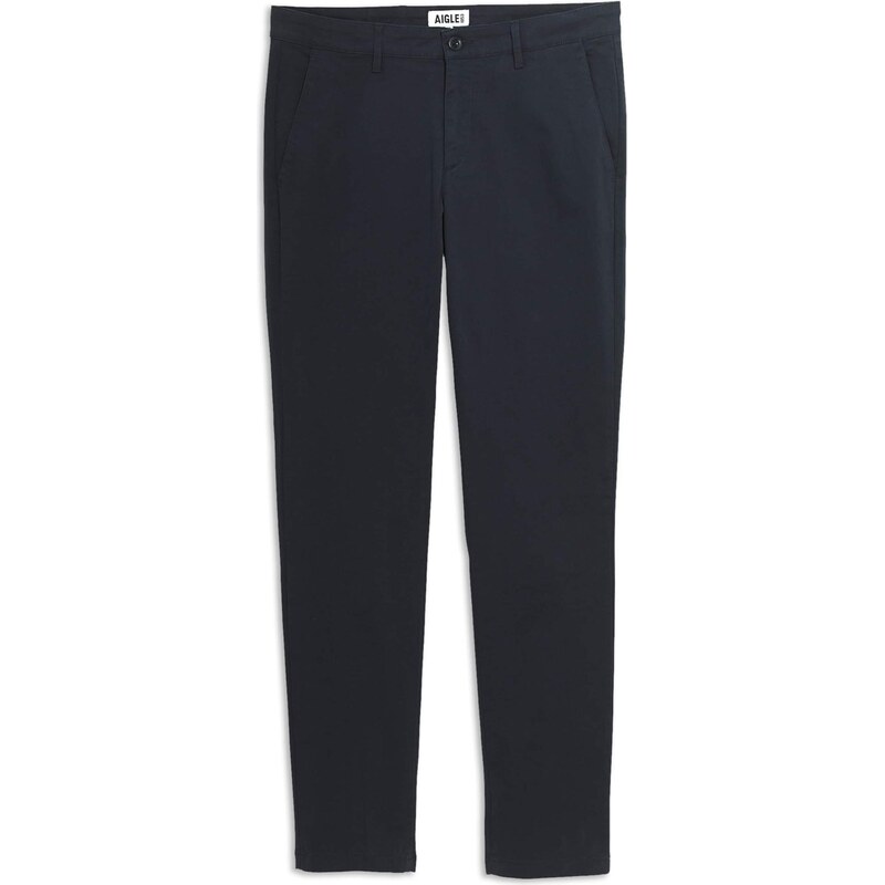 AIGLE Chino kalhoty námořnická modř 109385269