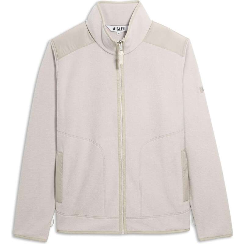 AIGLE Fleecová mikina písková 109385280