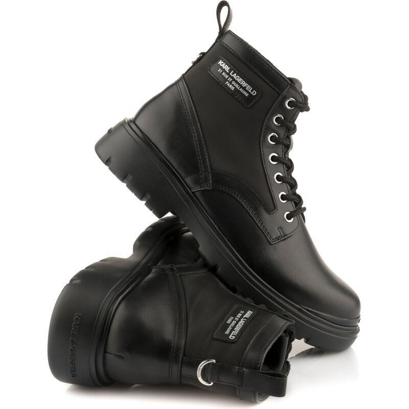 KOTNÍKOVÁ OBUV KARL LAGERFELD MASON 6 LACE BOOT