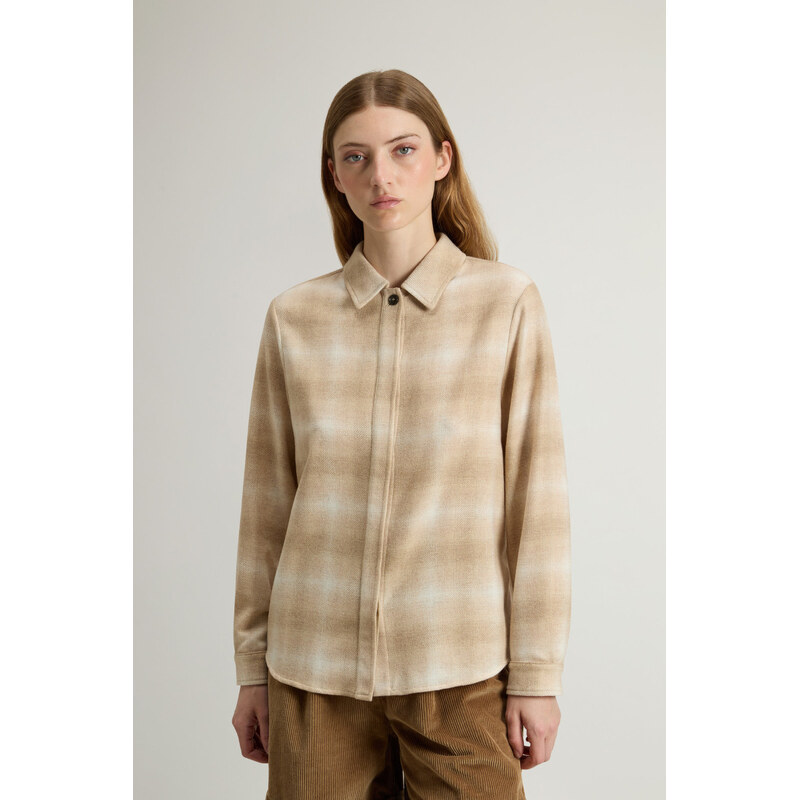 KOŠILE WOOLRICH LIGHT SOFT WOOL SHIRT 109386010