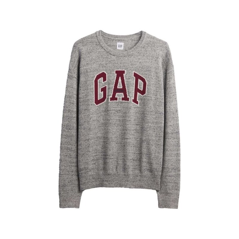 GAP V-INTX GAP ATHLETIC INTARSIA RLXD CREW Pánský pletený svetr