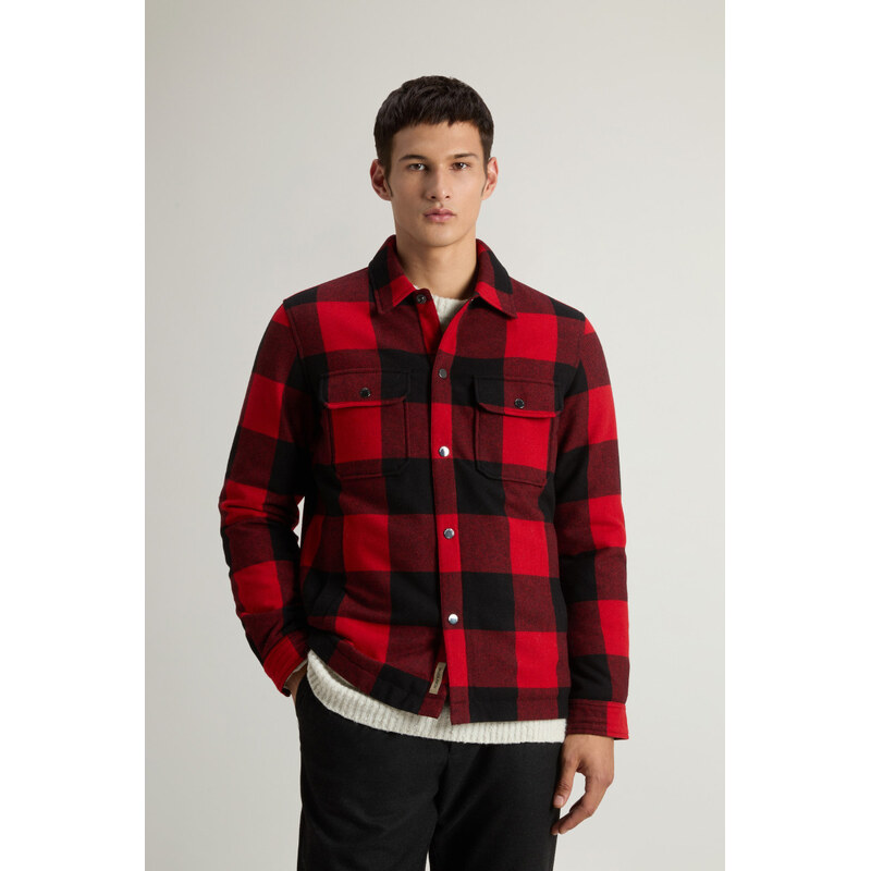 BUNDA WOOLRICH WOOL CHECK ALASKAN SHIRT JACKET