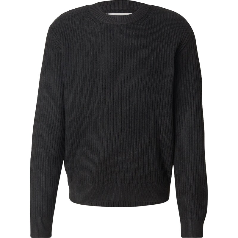 JACK & JONES Svetr JCOGRID černá