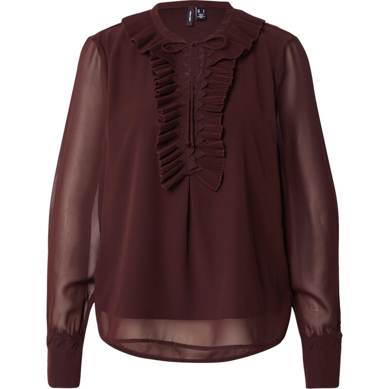 VERO MODA Halenka VMDORA čokoládová