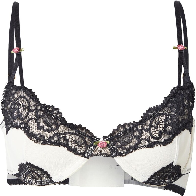 WILD LOVERS Podprsenka ESME světle zelená / růžová / černá / bílá 109385836