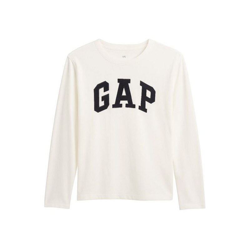 GAP V-FRCH LS LOGO TEE Dětské tričko