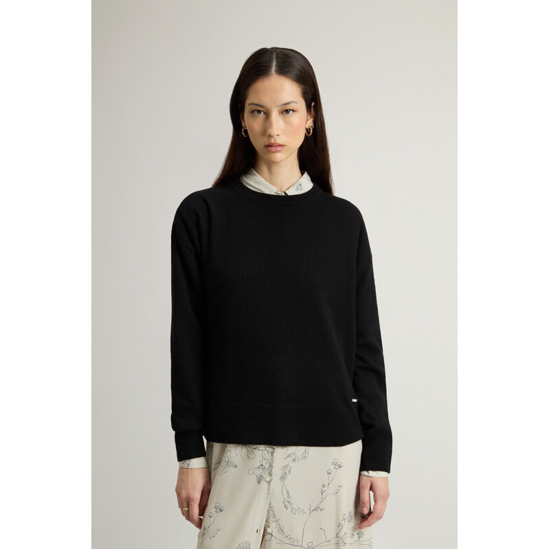 SVETR WOOLRICH COMFORT WOOL CASH CREWNECK