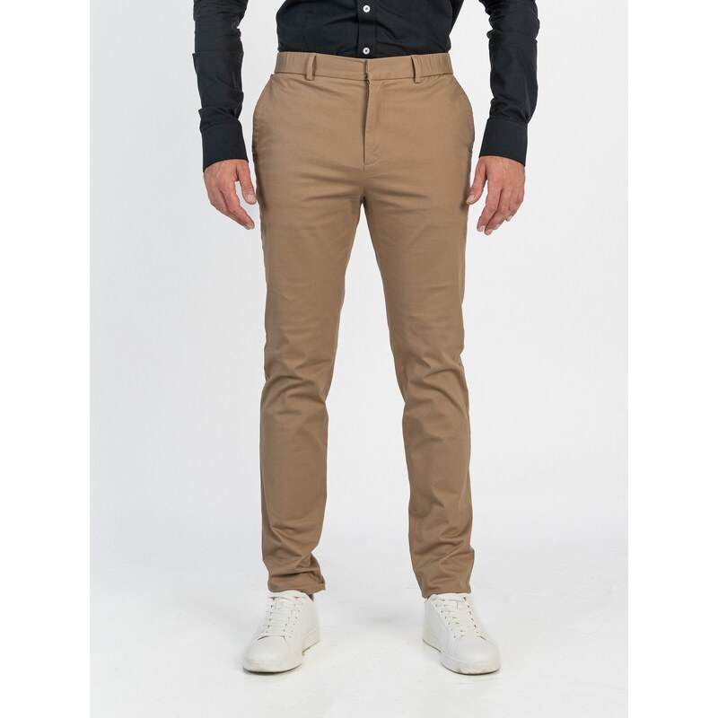 TallGuys Pánské prodloužené Chino Kalhoty | Brown