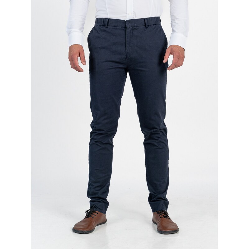 TallGuys Pánské prodloužené Chino Kalhoty | Navy