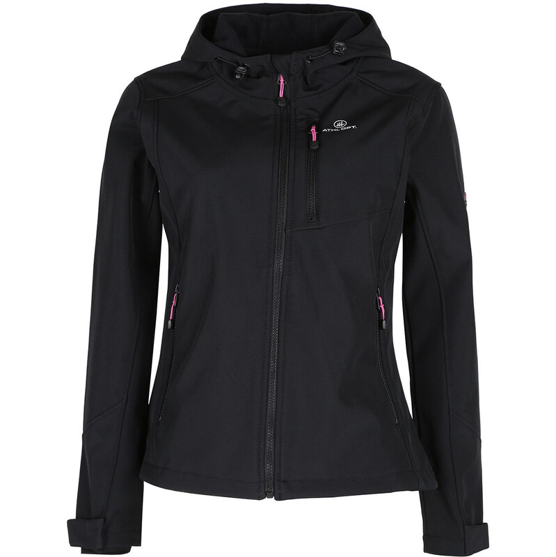 Dámská softshellová bunda Athl. DPT Octavia Black L 110052767