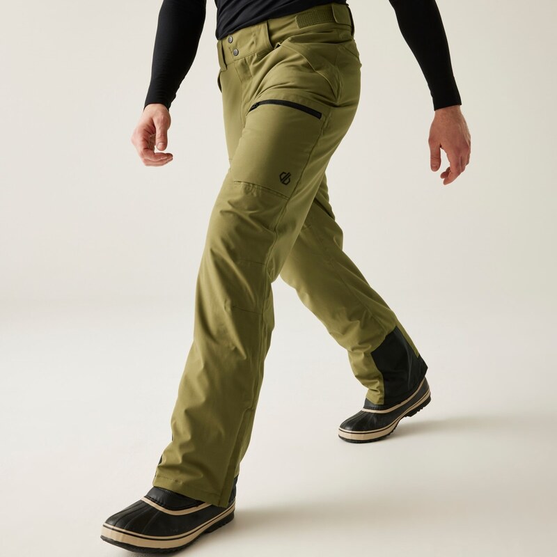 Pánské lyžařské kalhoty Dare2b BASEPLATE II khaki