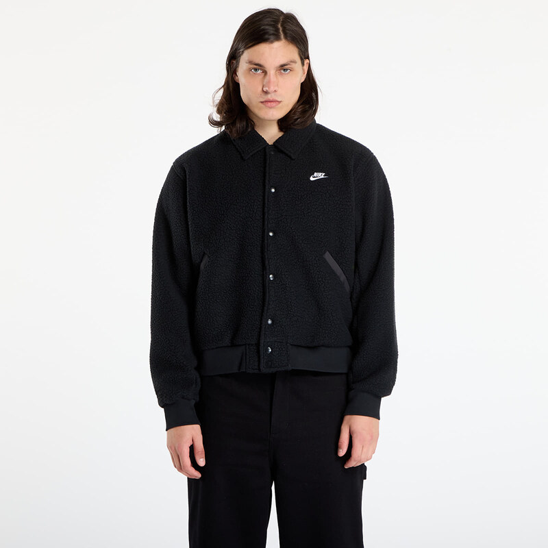 Bunda Nike Sportswear Club Mens High-Pile Fleece Coaches Jacket