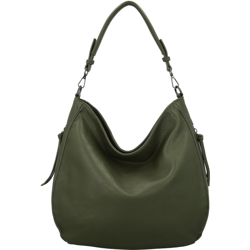 Paolo Bags Trendy dámská koženková kabelka na rameno Elleame,