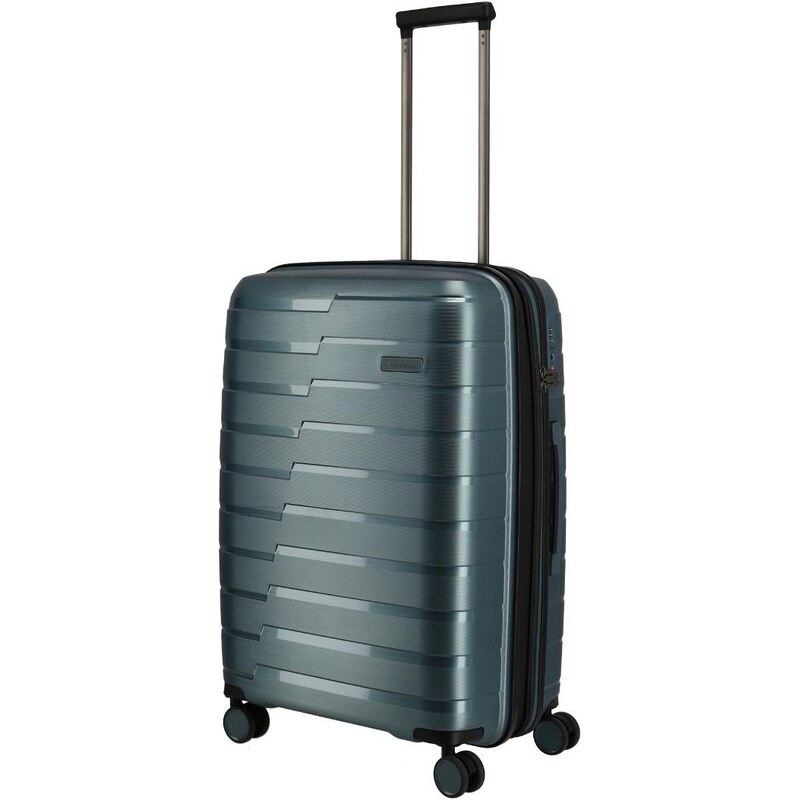 Střední skořepinový kufr na kolečkách Travelite Air BaseIce blue