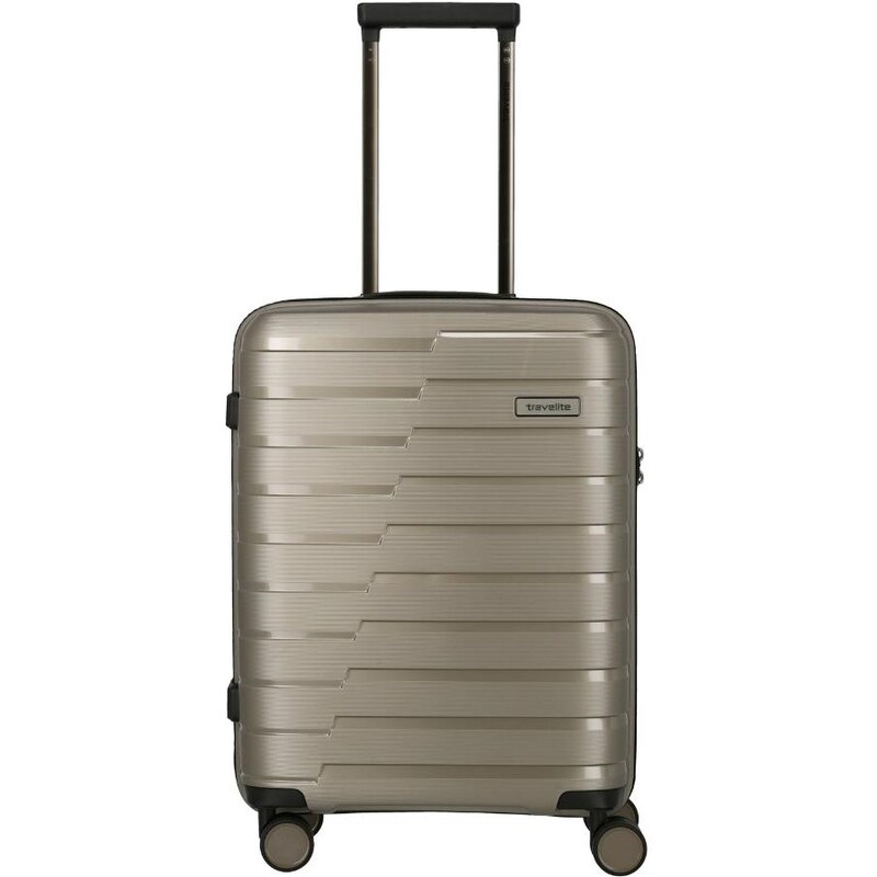 Kufr do letadla 55x40x20 Travelite Air BaseChampagne metallic