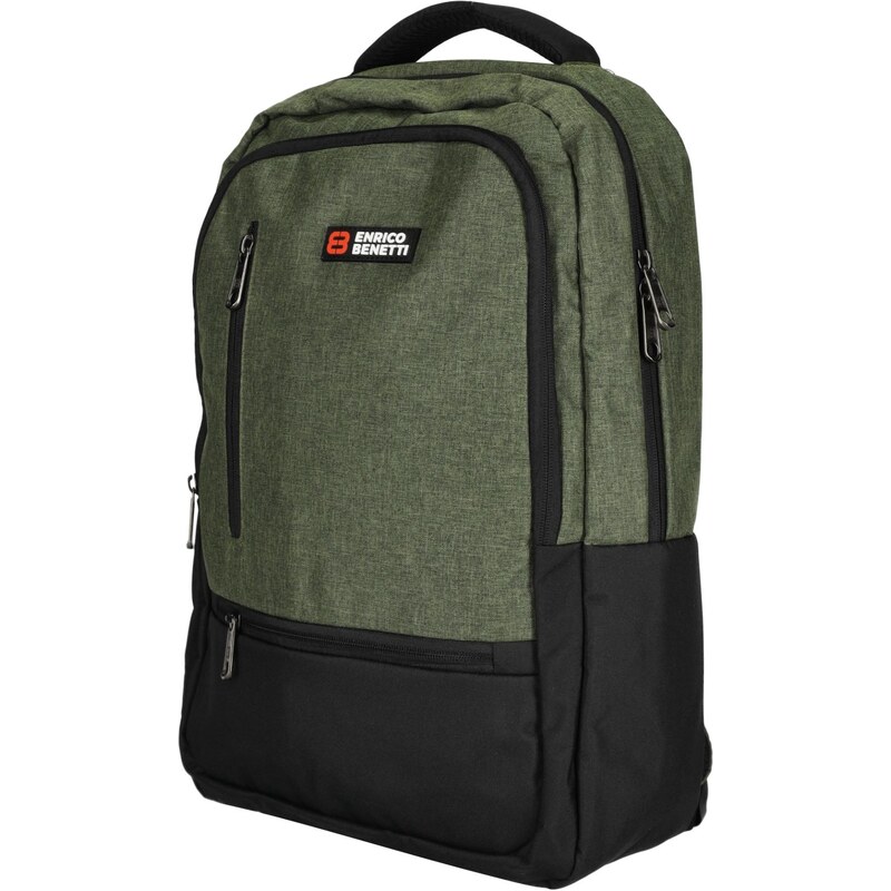 Batoh na notebook Enrico Benetti Hamburg 62124 Olive