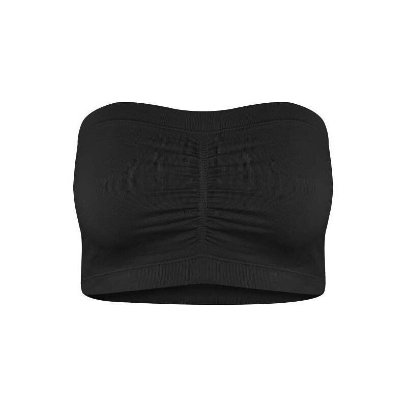 Perfect Secrets bandeau bra in black