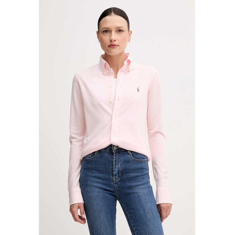 Polo Ralph Lauren oxfordská košile dámská bavlněná 105811849