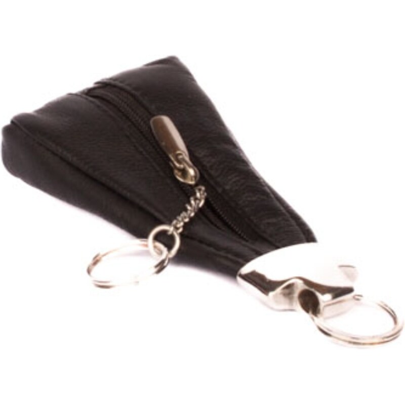 Dariya bags Kožená černá klíčenka 109405364