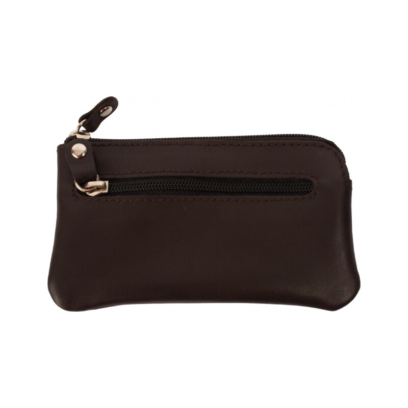 Dariya bags Kožená klíčenka hnědá 109405427