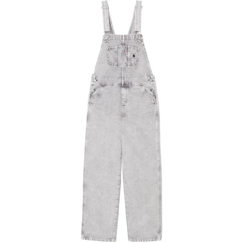 ACÁČE CARHARTT WIP Bib Overa Straigh - šedá - 109406608