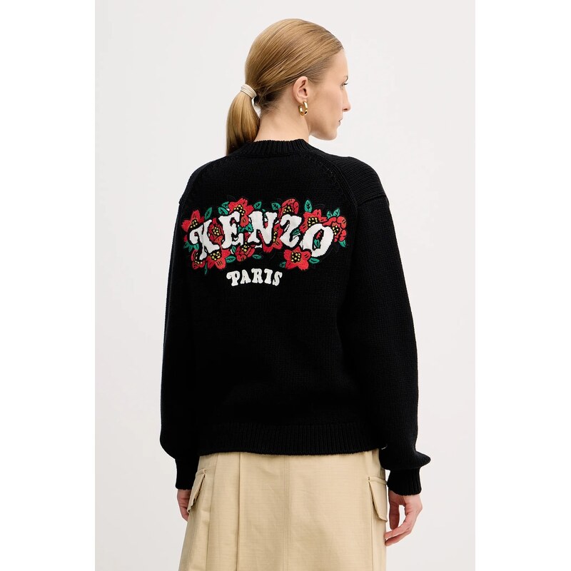 Kenzo Vlněný kardigan Kenzo x Verdy