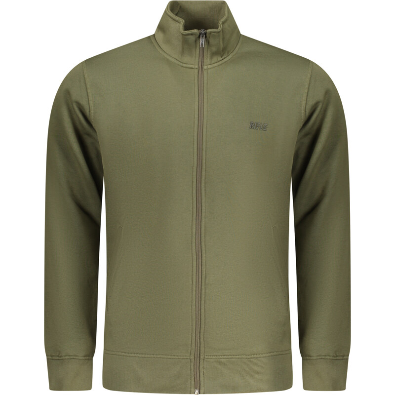 RIFLE MENS ZIP-UP SWEATSHIRT GREEN