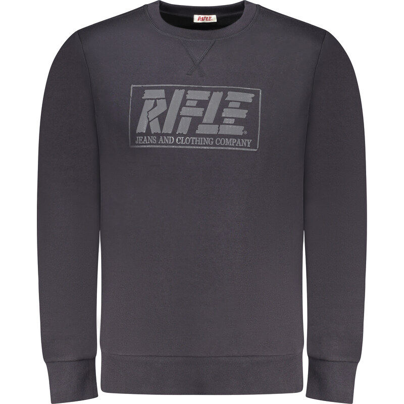 RIFLE MENS ZIP-UP SWEATSHIRT BLUE