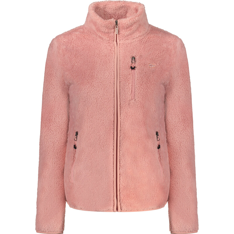 NORWAY 1963 WOMENS PINK ZIP-UP SWEATSHIRT