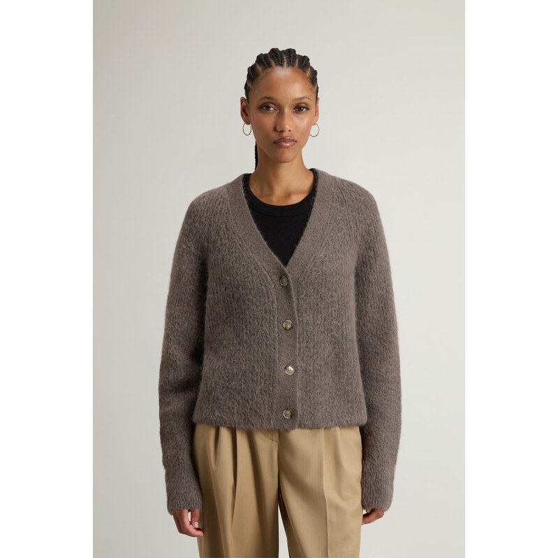 KARDIGAN WOOLRICH SOFT ALPACA CARDIGAN 109411996