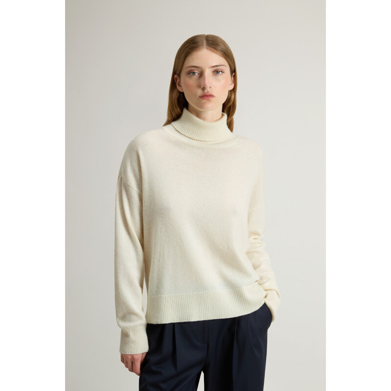 ROLÁK WOOLRICH COMFORT WOOL CASH TURTLENECK