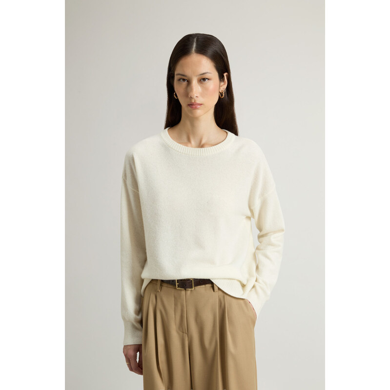 SVETR WOOLRICH COMFORT WOOL CASH CREWNECK