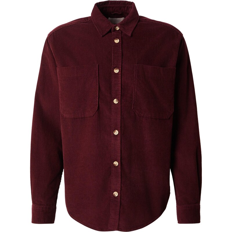 Only & Sons Košile ONSALP vínově červená